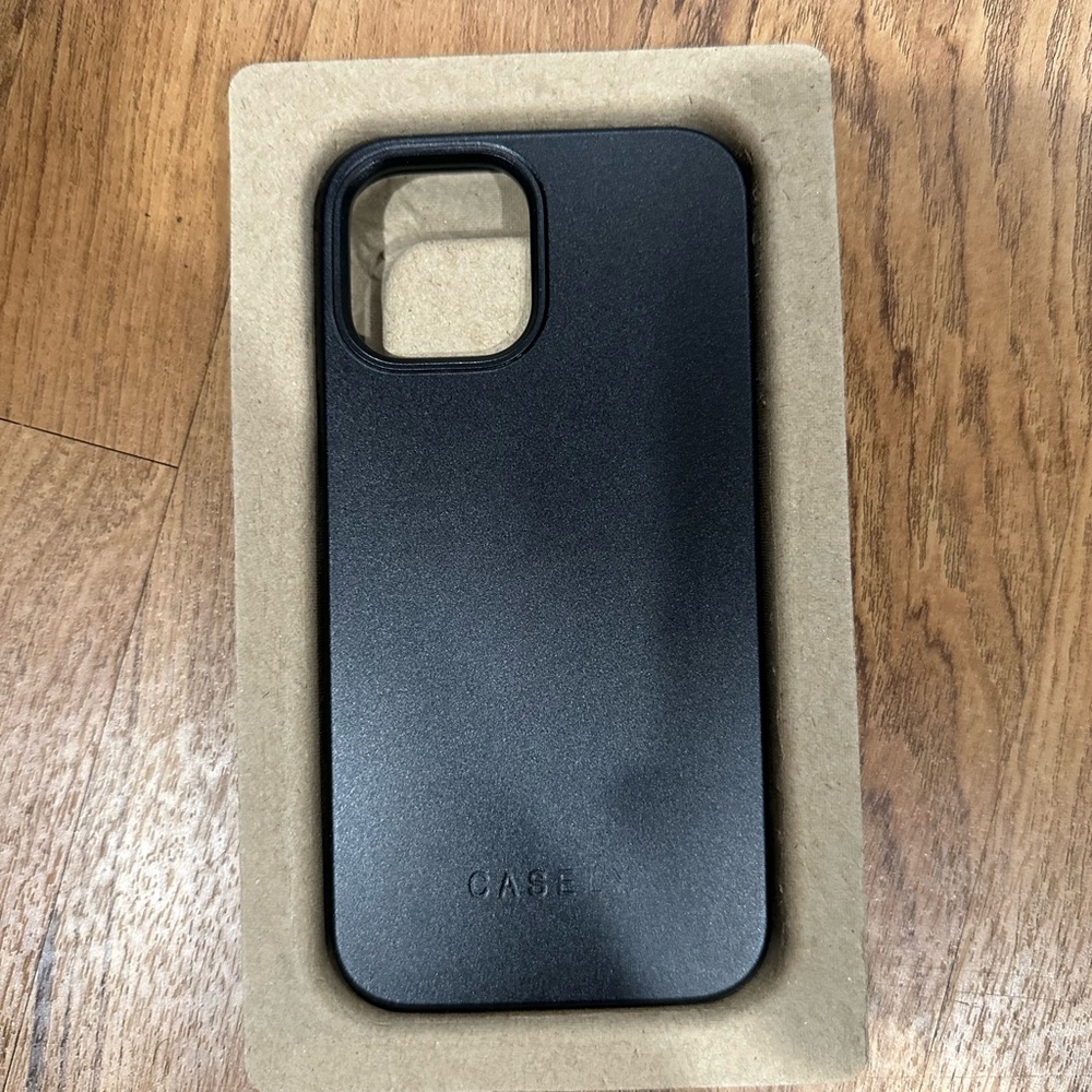 BRAND NEW Casely IPhone 12 Pro Max Case | Solid Black